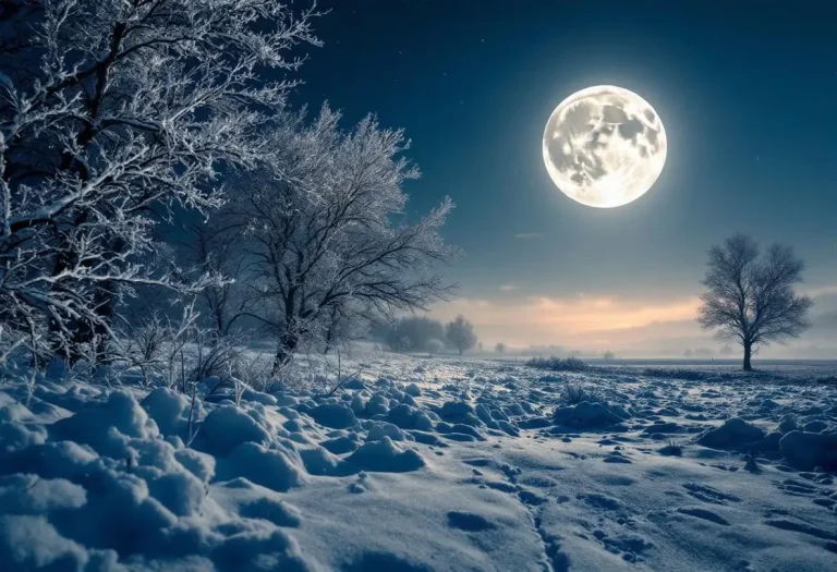 Bientôt la Lune de neige, un spectacle céleste à ne surtout pas rater !