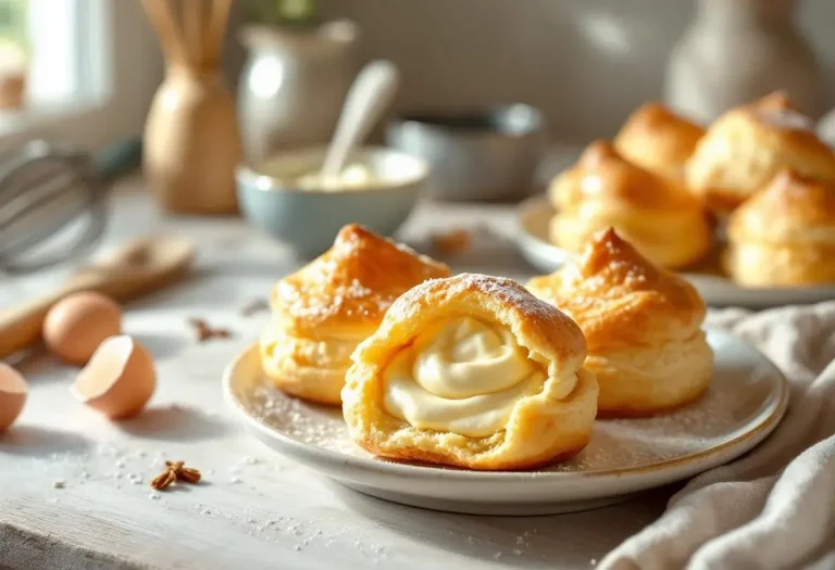 Ces choux à la crème pâtissière sont une vraie tuerie : coques légères, crème vanille ultra lisse