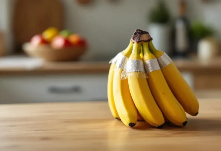 « Elles ne noircissent plus » : mon astuce toute simple pour garder vos bananes bien fraîches très longtemps