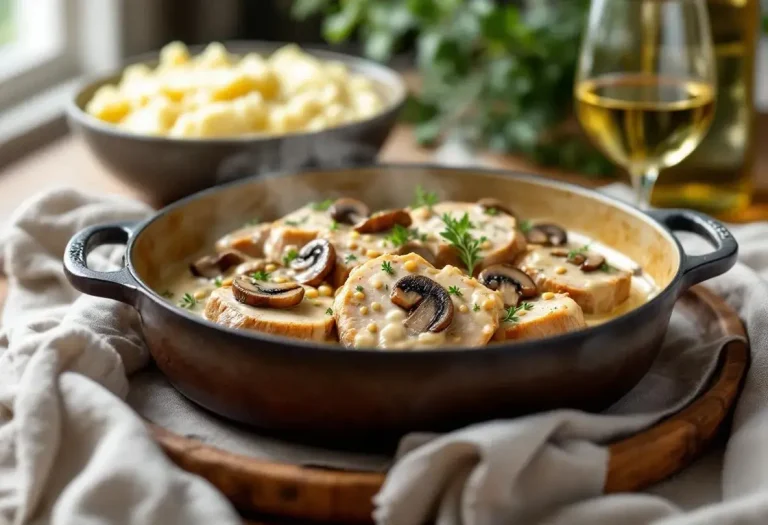 Filet mignon aux champignons et moutarde : un plat ultra fondant, bien crémeux et prêt en 30 minutes