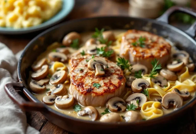 Filet mignon aux champignons et moutarde : un plat ultra fondant, hyper crémeux et prêt en 30 minutes