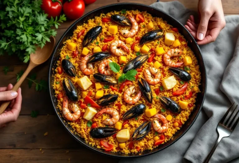 Gastronomie : la paella des champions du monde en vidéo