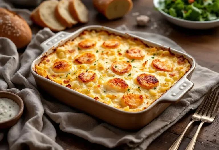 Gratin poireaux–Saint-Jacques : « si simple à faire, mais digne d’un vrai repas de fête »