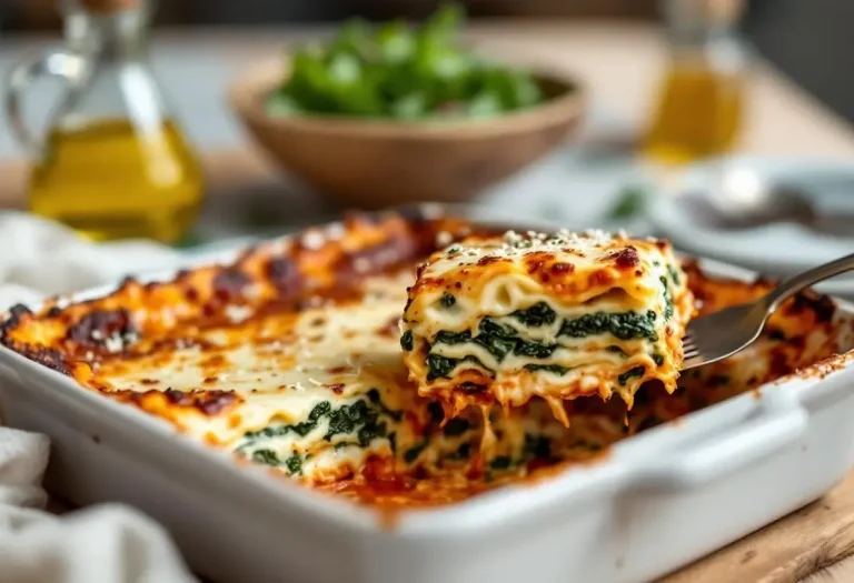 Je croyais les lasagnes réservées aux dimanches… jusqu’à ce montage ultra-express épinards-ricotta prêt à enfourner sans aucune galère