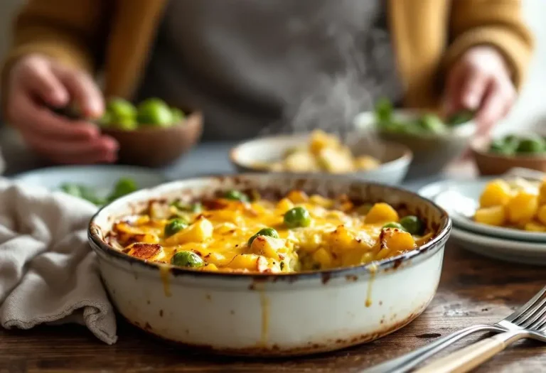« Je le prépare chaque dimanche en hiver » : le gratin patates-choux de Bruxelles qui régale toute ma famille