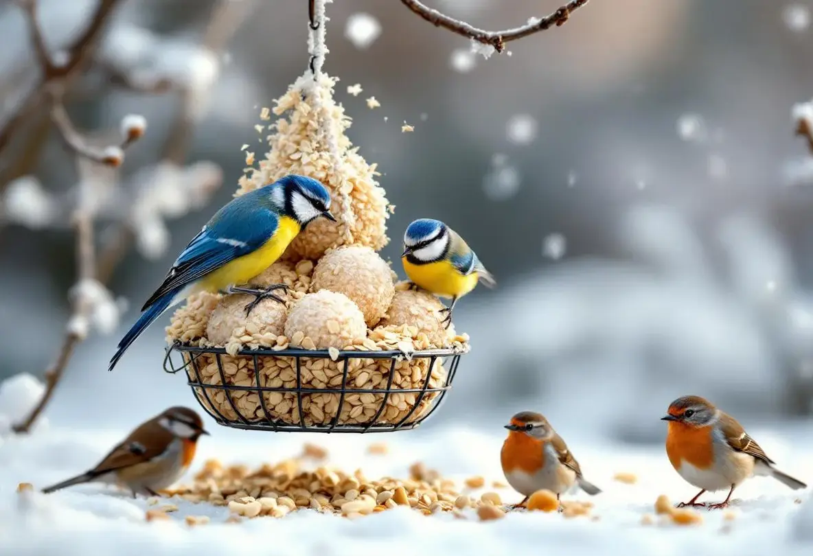 On parle souvent de nichoirs, mais rarement de cet aliment clé pour la survie des oiseaux en hiver