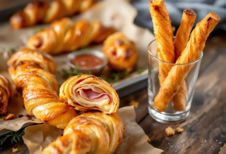 Torsades feuilletées jambon-gruyère : l’apéro ultra croustillant prêt en 10 minutes