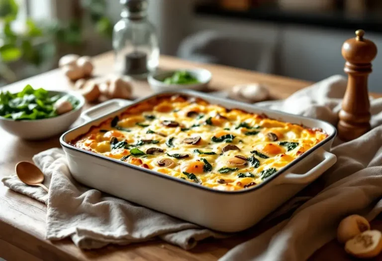 Un nuage d’œufs, des épinards fondants et des champignons dorés : la recette d’hiver ultra réconfortante et facile pour le dîner Un nuage d’œufs, des épinards fondants et des champignons dorés : la recette d’hiver ultra réconfortante et facile pour le dîner