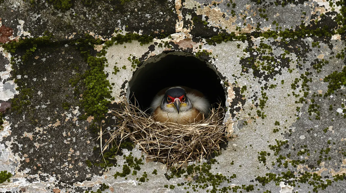 Comment reconnaître facilement un nid et des œufs de rouge-gorge ?