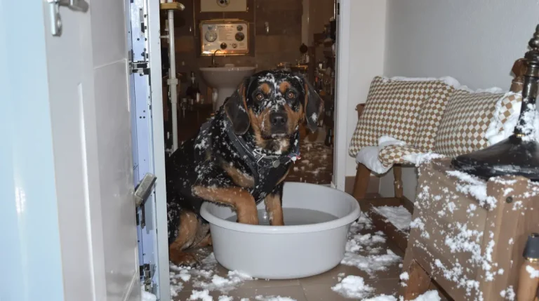 Les anciens le faisaient à chaque retour de balade : ce petit geste tout simple qui protège vraiment les coussinets de votre chien quand il gèle