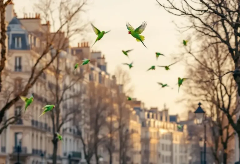 Perruches vertes : d'où viennent ces oiseaux exotiques qui ont colonisé Paris et toute l'Île-de-France ?