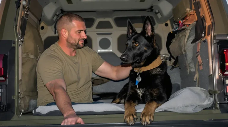 Pour ne pas être séparé du Malinois qui l’accompagnait en mission, ce maître-chien décide de l’adopter et de lui offrir une retraite bien méritée