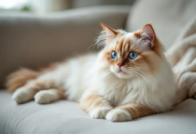 Puisque la couleur rousse d'un chat vient d'un gène, peut-on avoir des Sacré de Birmanie roux ?