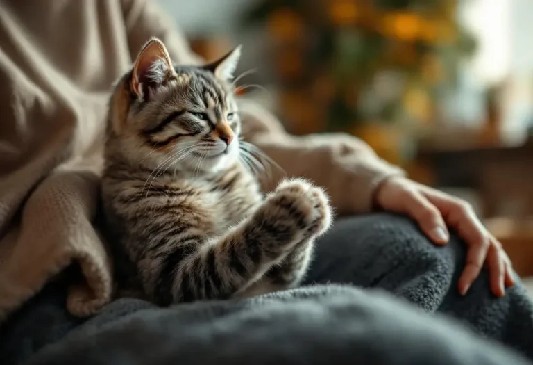 Quand le chat pétrit avec ses pattes : ce que vous devez vraiment savoir sur ce comportement naturel et instinctif