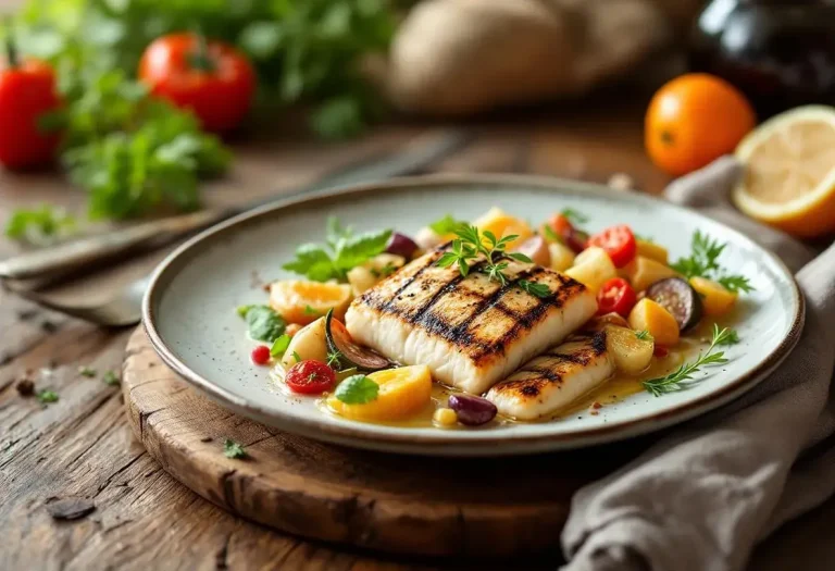 recette gastronomique poisson facile