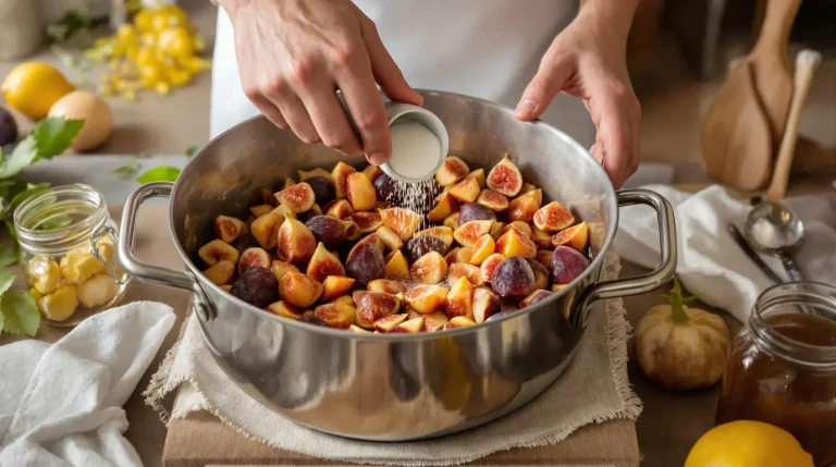 quelle quantité de sucre pour confiture de figues