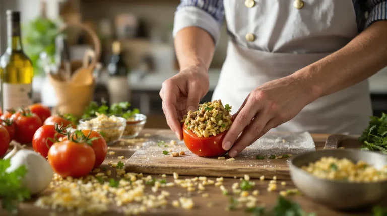 tomates farcies recette de grand-mère avec riz