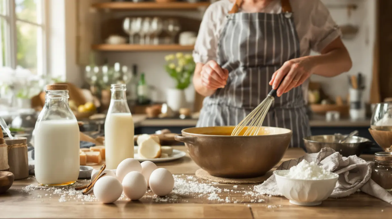 recette flan aux œufs de nos grand-mère