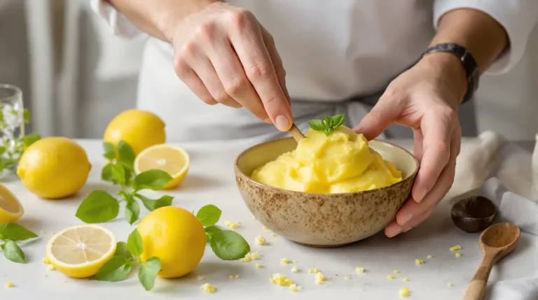 sorbet citron basilic novascope